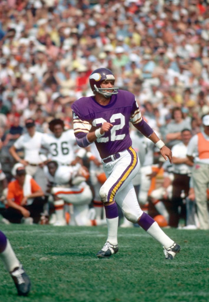 Paul Krause representing the Vikings, featured on the Top 10 White Free Safeties of All Time list.