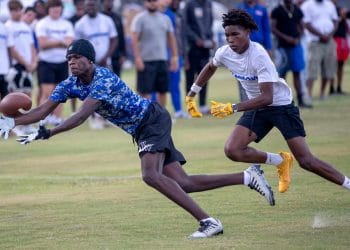 Action from the Polk County 7v7 Championship at Lake Myrtle Sports Complex in Auburndale on Friday night.