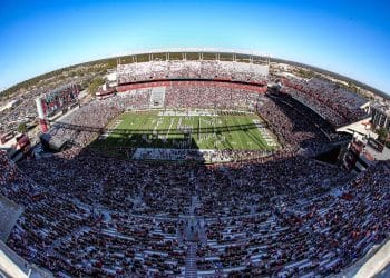 Williams-Brice Stadium packed during a home game on the south carolina football schedule 2025.